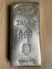 1kg silver bullion for sale  BRADFORD
