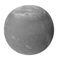 Bola Decorativa de Terracota Gris Lava Italian Diseño Casa Jardín Ø 28cm comprar usado  Enviando para Brazil