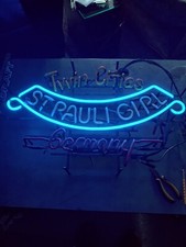 Neon pauli girl for sale  Cambridge
