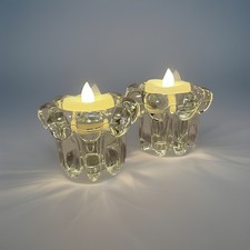 Set crystal candle for sale  Stem