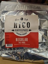 Kaffeepads rico regular gebraucht kaufen  Plettenberg