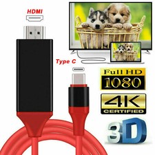 Cavo Adattatore Tv Usb-C Tipo C A Hdmi Usb-A Mhl Hd Per Telefoni E Tablet ., używany na sprzedaż  Wysyłka do Poland