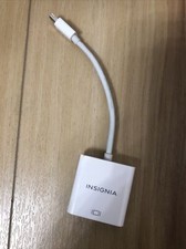 Cabo adaptador Insignia Mini DisplayPort para DVI NS-PD94591-C Apple Mac Windows, usado comprar usado  Enviando para Brazil