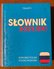 " SŁOWNIK ROSYJSKO - POLSKI / POLSKO-ROSYJSKI "  - Marta CIEŚLA. 33 000 haseł !! na sprzedaż  PL