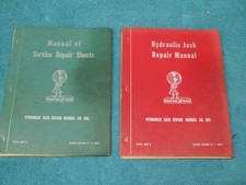 Manuais de reparo de macaco hidráulico década de 1960 comprar usado  Enviando para Brazil