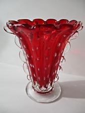 Vaso vetro bullicante usato  Torino