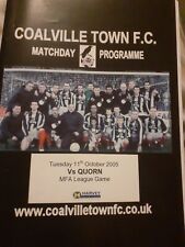 Coalville town quorn for sale  LEICESTER