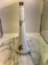 Vinegar bottle white for sale  TORQUAY
