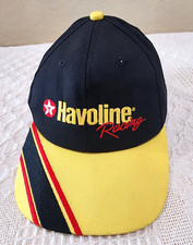 RARO Chapéu Boné Bola Vintage Texaco Havoline Racing Amarelo Preto 6 Painéis Alça Dobrável comprar usado  Enviando para Brazil