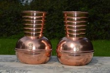 Pair copper vases d'occasion  Pré-en-Pail