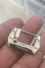 Fivela Tang Panerai 22mm aço inoxidável polido fabricante de equipamento original 22MM , usado comprar usado  Enviando para Brazil