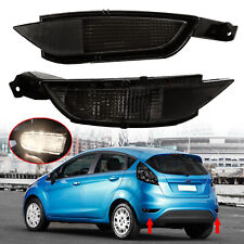Usado, 1 par de lâmpada de neblina traseira fumê refletor de plástico para Ford Fiesta MK7 08-16 comprar usado  Enviando para Brazil