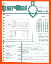 Berliet glr bennes d'occasion  Les Bordes