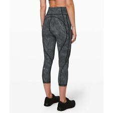 Leggings femininas Lululemon 4 Crop II multicoloridas ioga corrida comprar usado  Enviando para Brazil