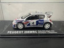 Deagostini peugeot 206 for sale  LONDON