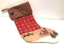 Christmas stocking advent for sale  HEATHFIELD