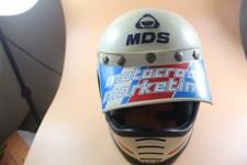 capacete MDS STAR ESPECIAL MX CAPACETE ENDURO MOTOCROSS VINTAGE CORRIDA RARA comprar usado  Enviando para Brazil