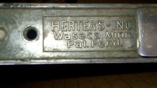 CONSTRUÇÃO VINTAGE DE HASTE DE FUNDIÇÃO HERTER'S 17" CORTIÇA E ALUMÍNIO comprar usado  Enviando para Brazil