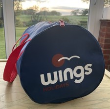 Vintage holdall wings for sale  CHRISTCHURCH