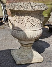 stone garden pots for sale  KNUTSFORD