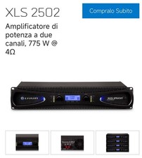 Crown xls2502 2500w usato  Paterno