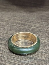 Bague carats jade d'occasion  Asnières-sur-Seine