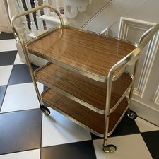 Vintage metal gold for sale  CHESTERFIELD