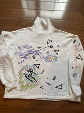 Usado, Raro Vintage Anos 80 Ocean Pacific “Surf Origins” Surf Crewneck comprar usado  Enviando para Brazil
