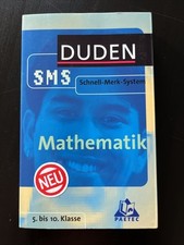 Mathematik duden sms gebraucht kaufen  Regensburg