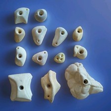 Yellow climbing holds for sale  MUIR OF ORD