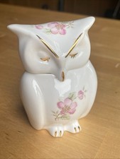 Owl ceramic trinket for sale  BELPER
