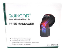 Masajeador de rodilla de compresión de aire tratamientos térmicos circulación quinear QN-031KS segunda mano  Embacar hacia Mexico