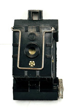 Câmera espiã Univex Universal Camera Corporation pequena preta de plástico requer filme comprar usado  Enviando para Brazil