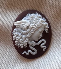 Medusa conchiglia cammeo usato  Torre del Greco