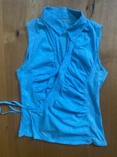 Wickelbluse hellblau . gebraucht kaufen  Dömitz
