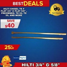 Hilti chisel flat for sale  Mount Vernon