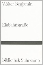 Einbahnstraße benjamin walter gebraucht kaufen  Berlin