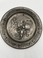 Ornate pewter plate for sale  Ogden