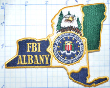 Usado, FBI ALBANY NEW YORK U.S. FEDERAL BUREAU POLÍCIA DEPARTAMENTO PATCH comprar usado  Enviando para Brazil
