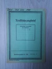 Kfz brief dkw gebraucht kaufen  Kirchhundem
