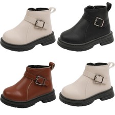 Botas curtas moda infantil meninos meninas casual ao ar livre zíper caminhada esportes tornozelo comprar usado  Enviando para Brazil