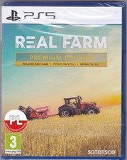 REAL FARM PREMIUM EDITION PL PS5  SYMULATOR FARMY NOWA, używany na sprzedaż  PL