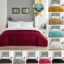 Luxury quilted bedspread for sale  MANCHESTER