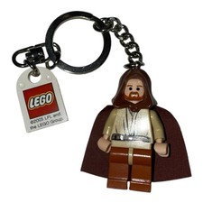 Chaveiro Lego Star Wars Obi Wan Kenobi minifigura (VERMELHO; 2005) muito raro comprar usado  Enviando para Brazil