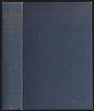 The religious teaching of the Old Testament, - Albert C. Knudson - Good - Se... comprar usado  Enviando para Brazil