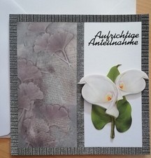 Grußkarte trauer kondolenz gebraucht kaufen  Rüsselsheim am Main