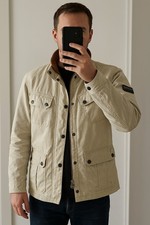 Barbour international beige for sale  LONDON