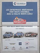 Affiche rallye monte d'occasion  Lamastre