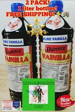 2 unidades de extrato de baunilha mexicana escura Danncy Vainilla Pura garrafas de 1 litro cada⚡️🚚 comprar usado  Enviando para Brazil