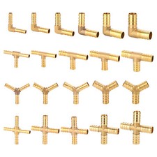 Schlauchverbinder Messing T-Y-K-Gerade Schlauchverbinder Fitting Verbindungsrohr comprar usado  Enviando para Brazil